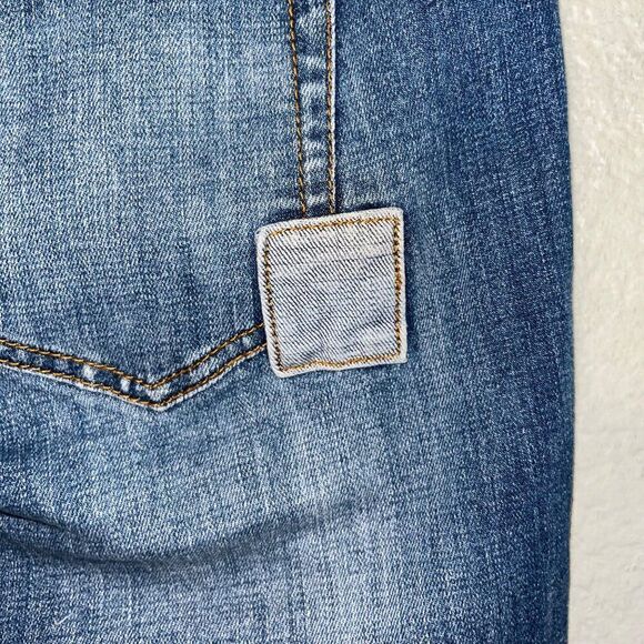 Womens Cabi Size 4 Jeans Style #5308 Slim Boyfriend Patchwork Jeans - Picture 8 of 12